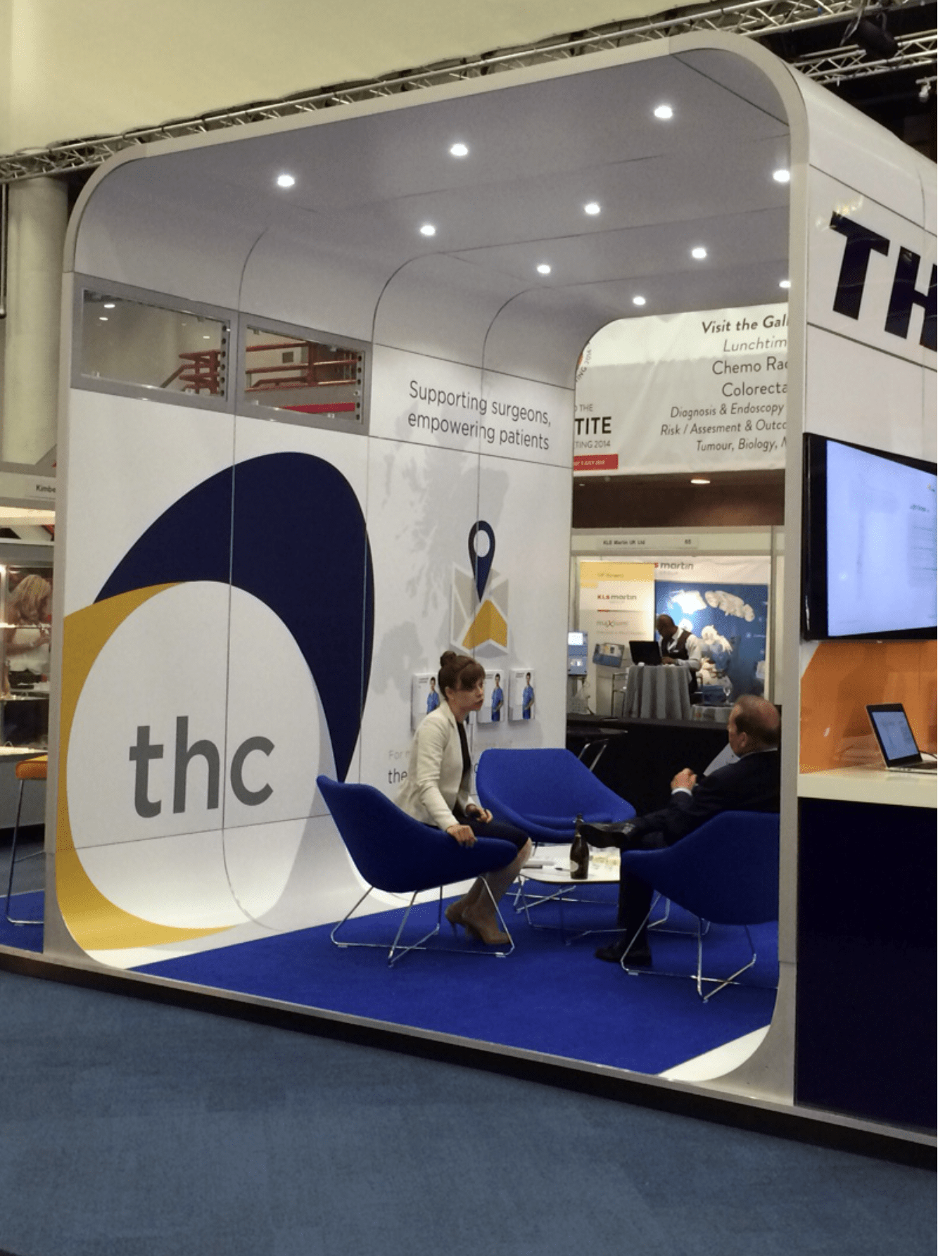 Medical exhibition stand case study THD COAL
